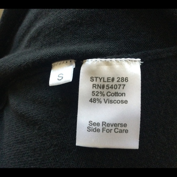 Cabi Tie Front Long Cardigan 3/4 Sleeve - Picture 5 of 7